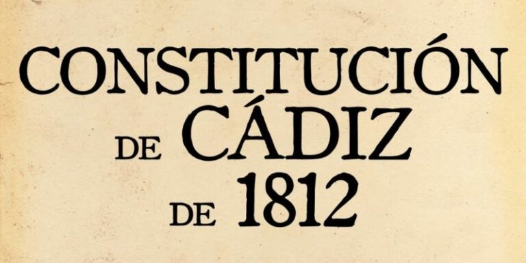 Historia de la Constitución de Cádiz
