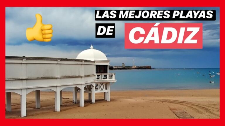 Mejores playas de Cadiz sin viento